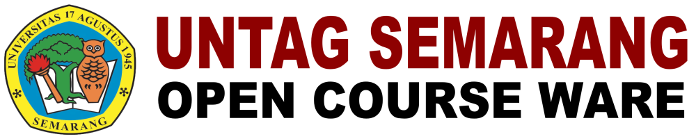 Open Course Ware - Universitas 17 Agustus 1945 Semarang
